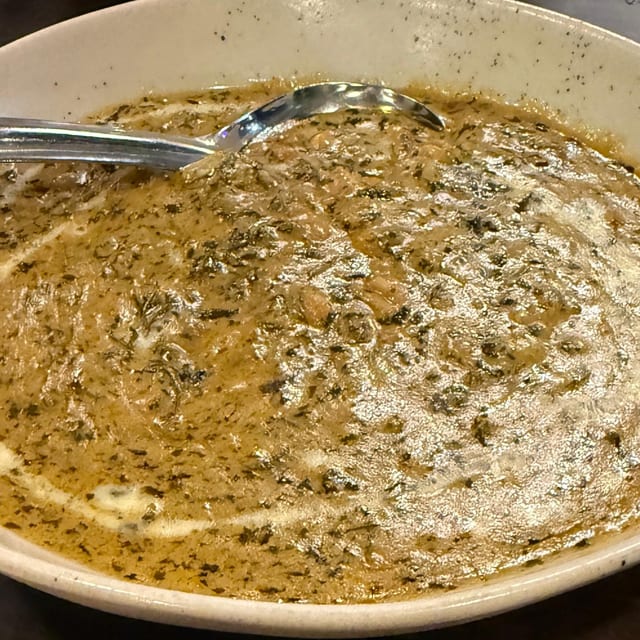 Cashew Methi Curry.